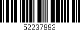 Código de barras (EAN, GTIN, SKU, ISBN): '52237993'