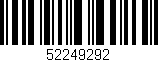 Código de barras (EAN, GTIN, SKU, ISBN): '52249292'