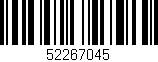 Código de barras (EAN, GTIN, SKU, ISBN): '52267045'