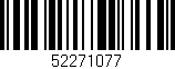 Código de barras (EAN, GTIN, SKU, ISBN): '52271077'