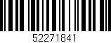 Código de barras (EAN, GTIN, SKU, ISBN): '52271841'