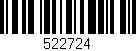 Código de barras (EAN, GTIN, SKU, ISBN): '522724'