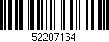 Código de barras (EAN, GTIN, SKU, ISBN): '52287164'