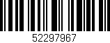 Código de barras (EAN, GTIN, SKU, ISBN): '52297967'