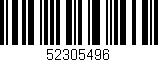 Código de barras (EAN, GTIN, SKU, ISBN): '52305496'