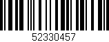 Código de barras (EAN, GTIN, SKU, ISBN): '52330457'