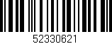 Código de barras (EAN, GTIN, SKU, ISBN): '52330621'