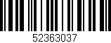Código de barras (EAN, GTIN, SKU, ISBN): '52363037'