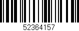Código de barras (EAN, GTIN, SKU, ISBN): '52364157'