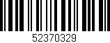 Código de barras (EAN, GTIN, SKU, ISBN): '52370329'