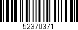 Código de barras (EAN, GTIN, SKU, ISBN): '52370371'