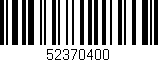 Código de barras (EAN, GTIN, SKU, ISBN): '52370400'