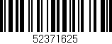 Código de barras (EAN, GTIN, SKU, ISBN): '52371625'