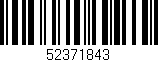 Código de barras (EAN, GTIN, SKU, ISBN): '52371843'