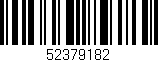 Código de barras (EAN, GTIN, SKU, ISBN): '52379182'