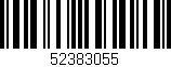 Código de barras (EAN, GTIN, SKU, ISBN): '52383055'