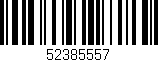 Código de barras (EAN, GTIN, SKU, ISBN): '52385557'