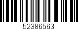 Código de barras (EAN, GTIN, SKU, ISBN): '52386563'