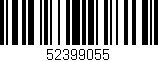 Código de barras (EAN, GTIN, SKU, ISBN): '52399055'