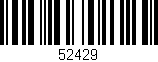 Código de barras (EAN, GTIN, SKU, ISBN): '52429'