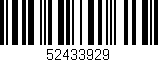 Código de barras (EAN, GTIN, SKU, ISBN): '52433929'