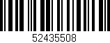 Código de barras (EAN, GTIN, SKU, ISBN): '52435508'