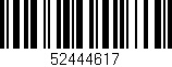 Código de barras (EAN, GTIN, SKU, ISBN): '52444617'