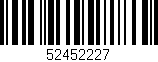 Código de barras (EAN, GTIN, SKU, ISBN): '52452227'