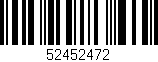 Código de barras (EAN, GTIN, SKU, ISBN): '52452472'