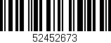 Código de barras (EAN, GTIN, SKU, ISBN): '52452673'