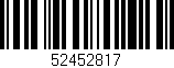 Código de barras (EAN, GTIN, SKU, ISBN): '52452817'