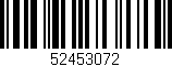 Código de barras (EAN, GTIN, SKU, ISBN): '52453072'