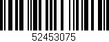 Código de barras (EAN, GTIN, SKU, ISBN): '52453075'