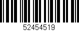 Código de barras (EAN, GTIN, SKU, ISBN): '52454519'