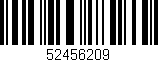 Código de barras (EAN, GTIN, SKU, ISBN): '52456209'