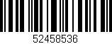 Código de barras (EAN, GTIN, SKU, ISBN): '52458536'