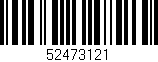 Código de barras (EAN, GTIN, SKU, ISBN): '52473121'