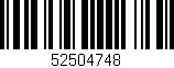 Código de barras (EAN, GTIN, SKU, ISBN): '52504748'