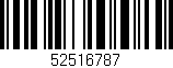 Código de barras (EAN, GTIN, SKU, ISBN): '52516787'