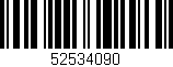 Código de barras (EAN, GTIN, SKU, ISBN): '52534090'