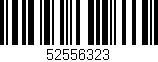 Código de barras (EAN, GTIN, SKU, ISBN): '52556323'