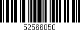 Código de barras (EAN, GTIN, SKU, ISBN): '52566050'