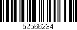 Código de barras (EAN, GTIN, SKU, ISBN): '52566234'