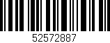 Código de barras (EAN, GTIN, SKU, ISBN): '52572887'