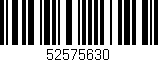 Código de barras (EAN, GTIN, SKU, ISBN): '52575630'