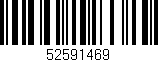 Código de barras (EAN, GTIN, SKU, ISBN): '52591469'