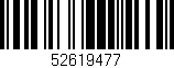 Código de barras (EAN, GTIN, SKU, ISBN): '52619477'
