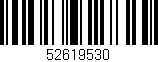 Código de barras (EAN, GTIN, SKU, ISBN): '52619530'