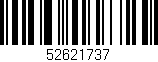 Código de barras (EAN, GTIN, SKU, ISBN): '52621737'