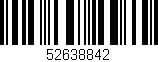 Código de barras (EAN, GTIN, SKU, ISBN): '52638842'